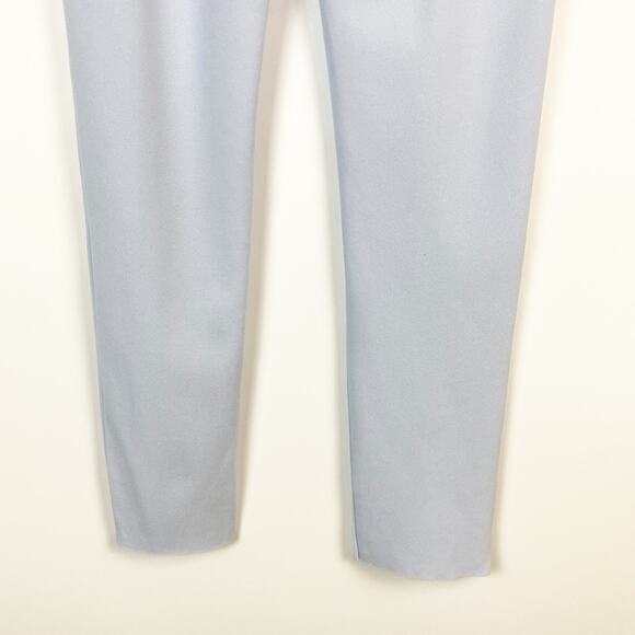 Missguided Jersey Tailored Cigarette Trousers Light Blue Size 6 - Picture 8 of 10